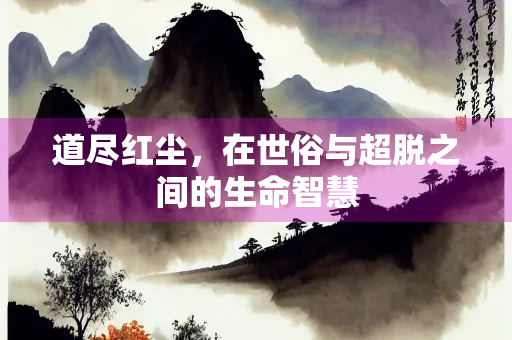 道尽红尘，在世俗与超脱之间的生命智慧