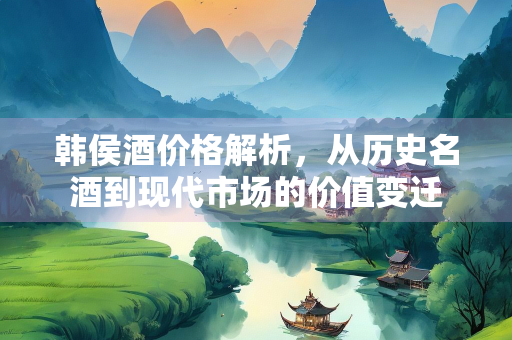 韩侯酒价格解析，从历史名酒到现代市场的价值变迁