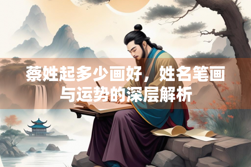 蔡姓起多少画好，姓名笔画与运势的深层解析