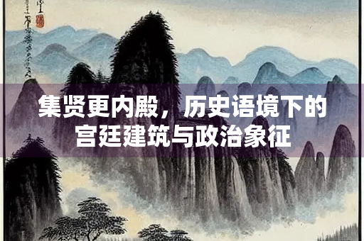 集贤更内殿，历史语境下的宫廷建筑与政治象征