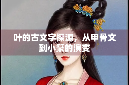 叶的古文字探源，从甲骨文到小篆的演变