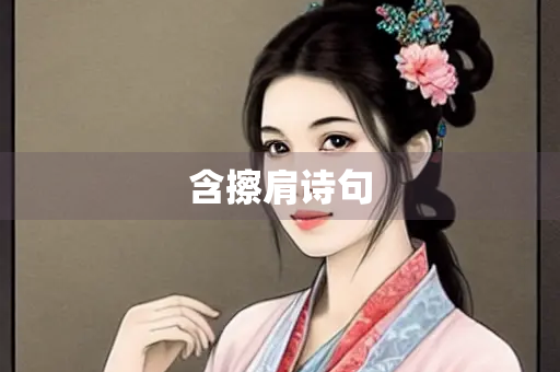 含擦肩诗句