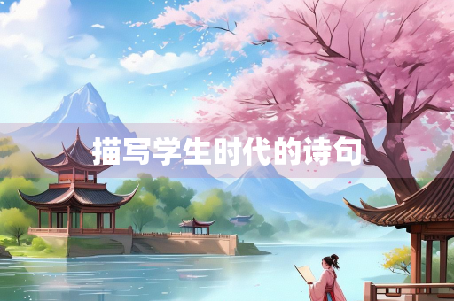 描写学生时代的诗句