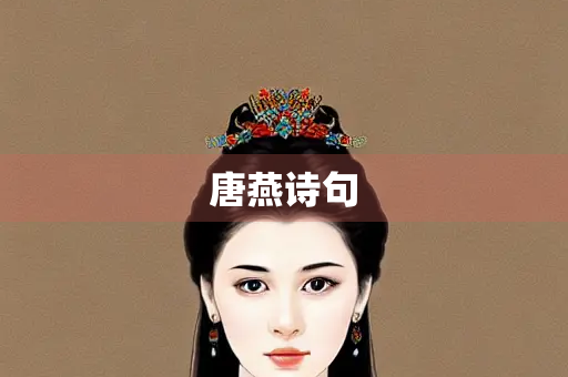 唐燕诗句