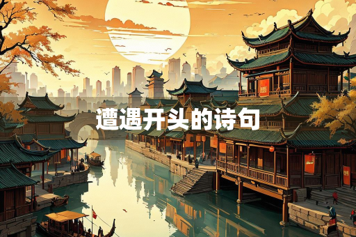 遭遇开头的诗句