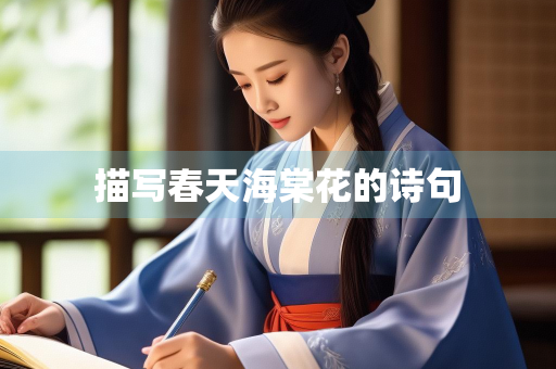 描写春天海棠花的诗句