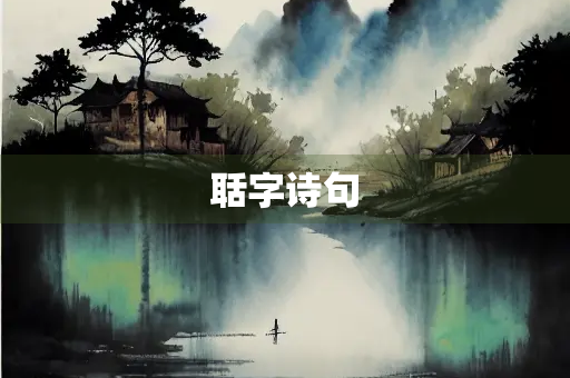 聒字诗句