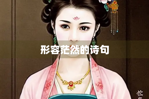 形容茫然的诗句