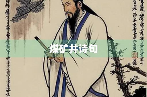 煤矿井诗句