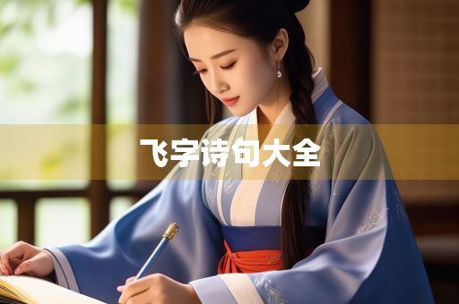 飞字诗句大全