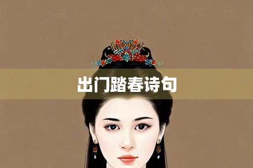 出门踏春诗句