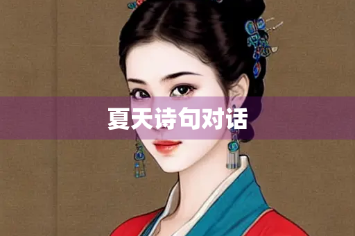 夏天诗句对话