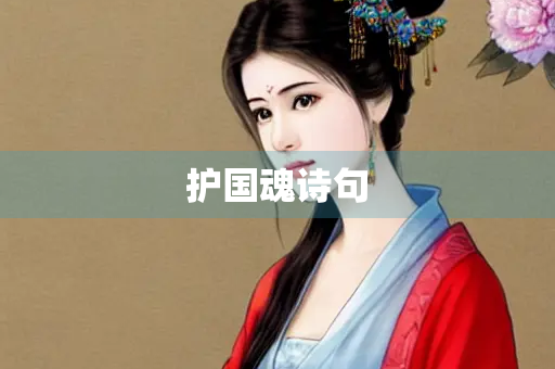 护国魂诗句