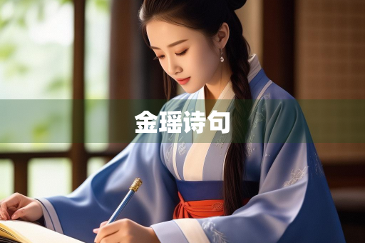金瑶诗句