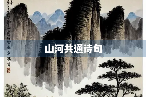 山河共通诗句