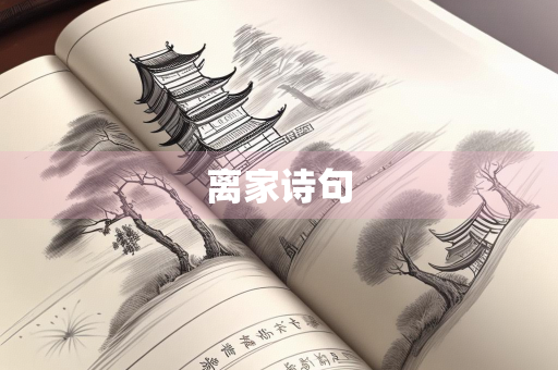 离家诗句
