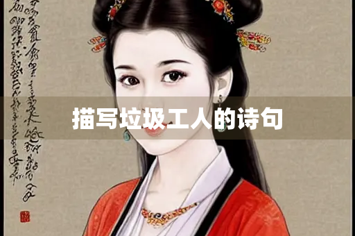 描写垃圾工人的诗句