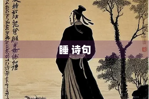 睡 诗句