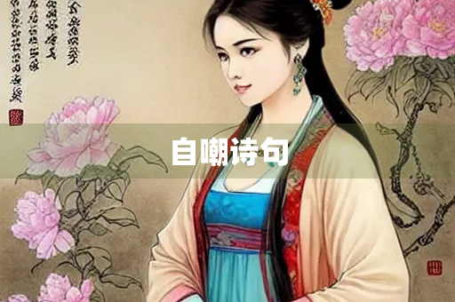 自嘲诗句