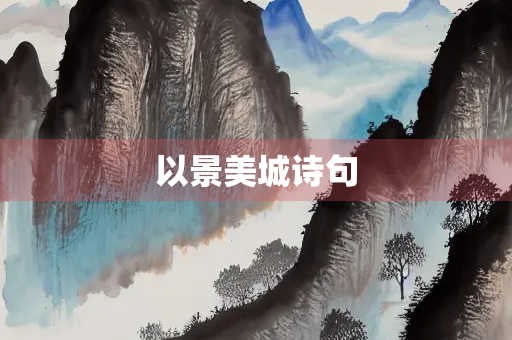 以景美城诗句