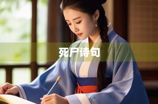 死尸诗句