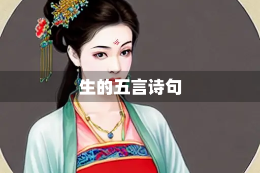 生的五言诗句