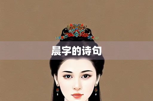 晨字的诗句
