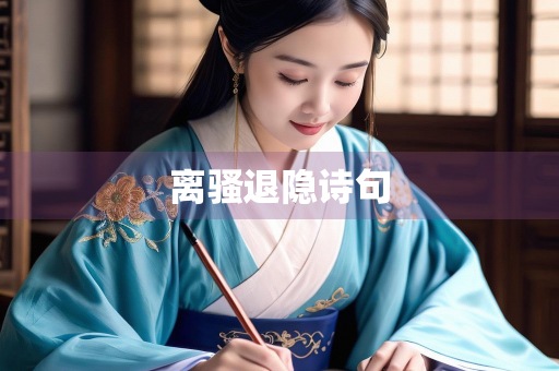 离骚退隐诗句