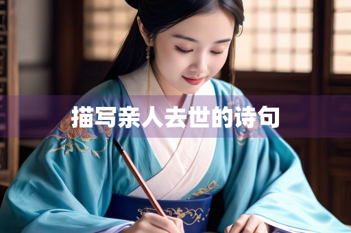 描写亲人去世的诗句