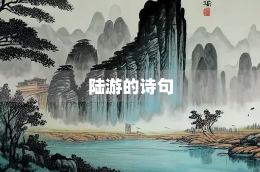 陆游的诗句
