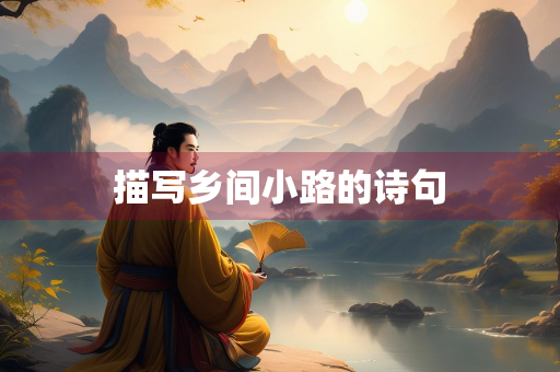 描写乡间小路的诗句