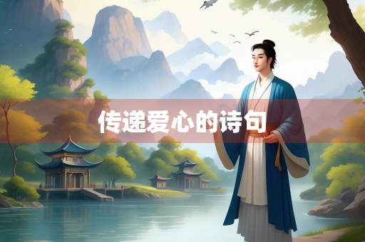 传递爱心的诗句