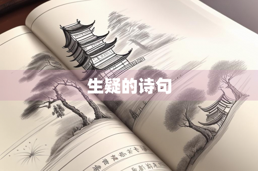生疑的诗句