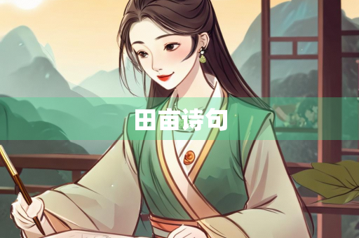 田亩诗句