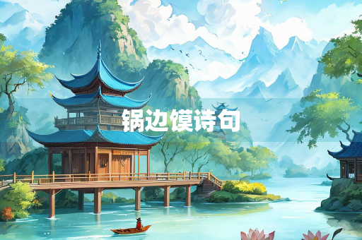 锅边馍诗句