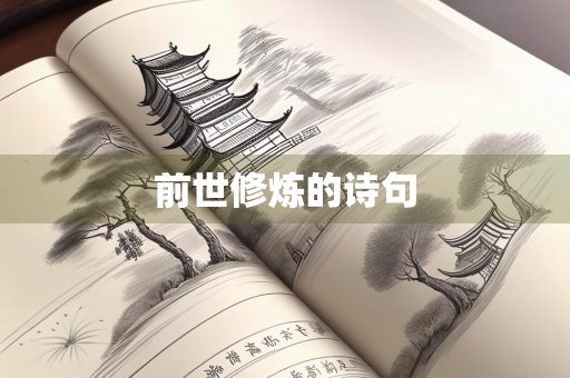前世修炼的诗句
