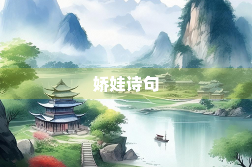 娇娃诗句