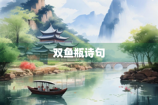 双鱼瓶诗句