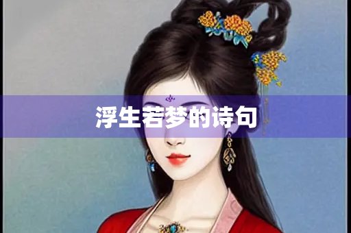 浮生若梦的诗句