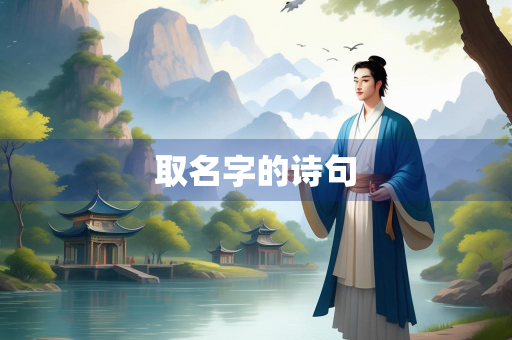 取名字的诗句