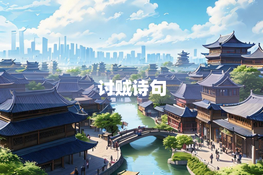 讨贼诗句