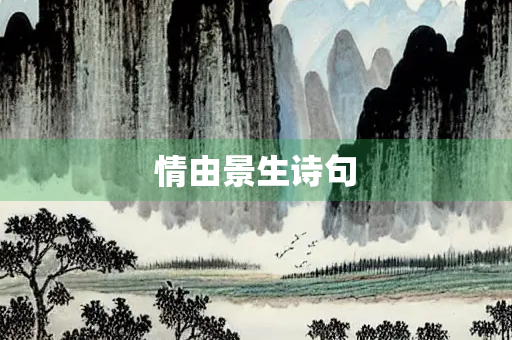 情由景生诗句