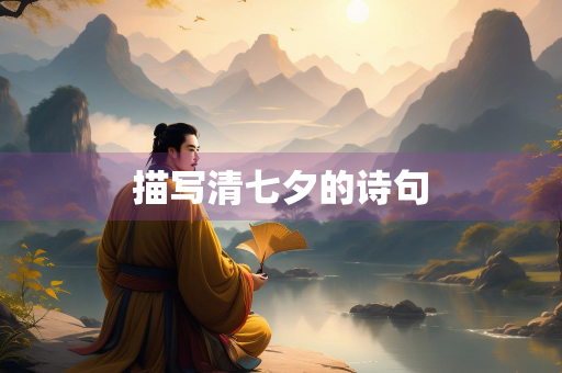 描写清七夕的诗句