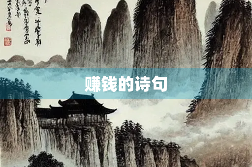 赚钱的诗句