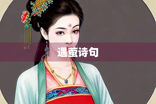 遇萤诗句
