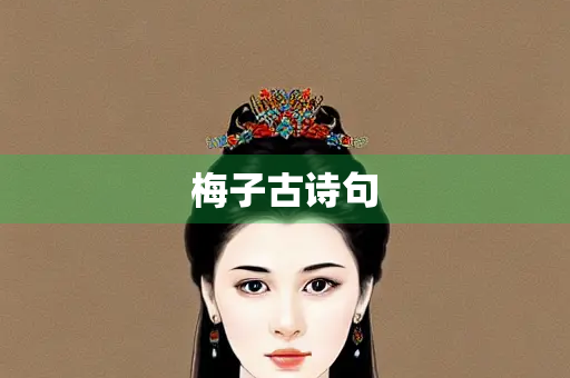 梅子古诗句