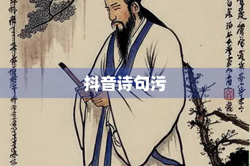 抖音诗句污