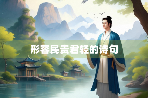 形容民贵君轻的诗句