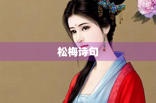 松梅诗句