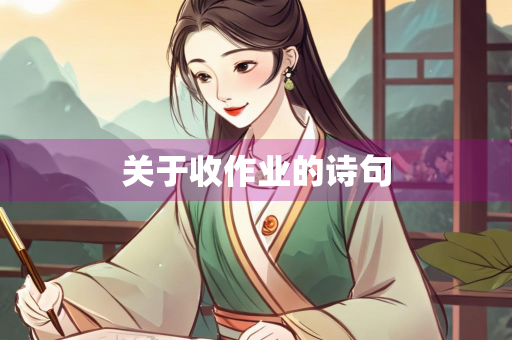 关于收作业的诗句